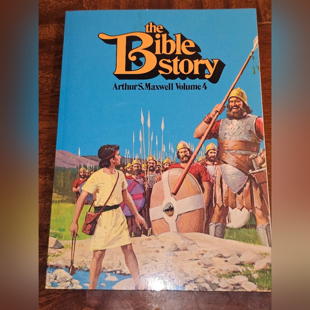 The Bible Story Arthur Maxwell Volume 4 Vintage 1975 Version Printed‎ 1981